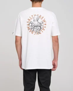 Salty Crew Tentacles Standard S/S Tee White