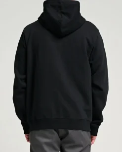 Salty Crew Topstitch Zip Fleece Black