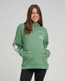 Salty Crew Womens Tailed Hoody Sage Green