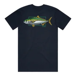 Simms Artist Tee Kingfish Fish it Well