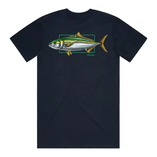 Simms Artist Tee Kingfish Fish it Well