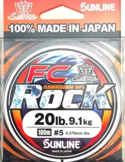 Sunline FC Rock Fluorocarbon Leader 100m