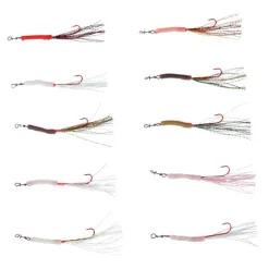 Vexed Bottom Worm Long Shank Assist 3-pack