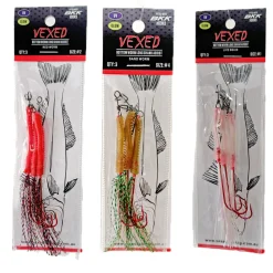 Vexed Bottom Worm Long Shank Assist 3-pack