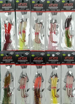 Vexed Bottom Worm Long Shank Assist 3-pack