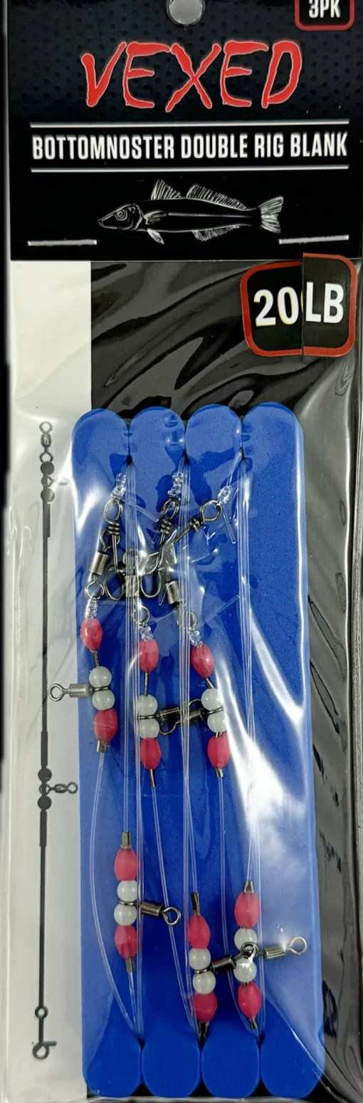 Vexed Doublenoster Rig Blank 3-pack