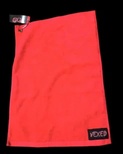 Vexed Fishing Towel Red
