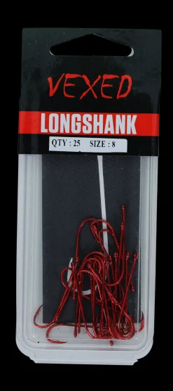 Vexed Long Shank Hook 25-pack