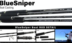 Yamaga Blanks Blue Sniper Boat Casting