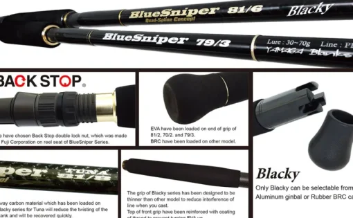 Yamaga Blanks Blue Sniper Blacky