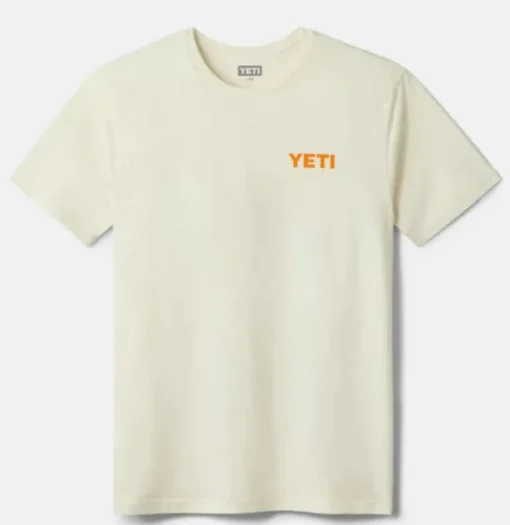Yeti King Crab Short Sleeve T-Shirt Natural