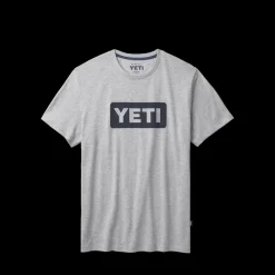 Yeti Wildly Stronger Short Sleeve T-Shirt Heather Gray
